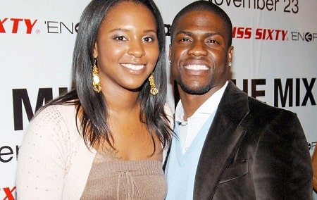 A picture of Heaven Hart's parents: Kevin Hart and his ex-wife, Torrie Hart.
